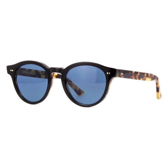 New CUTLER AND GROSS Black Cat Eye 1378 01 Sunglasses Women - Picture 1 of 4